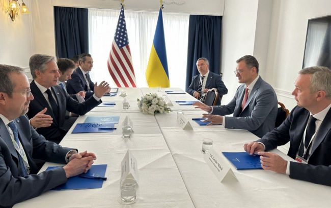 Ukraine's Foreign Minister meets with US Secretary of State, discuss Patriots provision to Ukraine