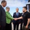 President of Ukraine arrives in Croatia