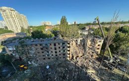 Russian missile and drone strike on Kyiv kills 7