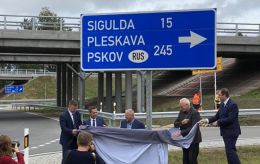 Latvia to remove Russia and Belarus from road signs