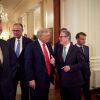 Germany, France and UK leaders brief Trump on situation in Ukraine