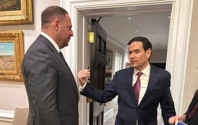 Zelenskyy's aide Yermak discusses air defense boost and Istanbul talks with US Secretary of State Rubio