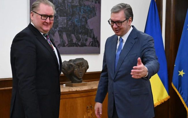 Ukrainian government discloses details of meeting with Serbia's President