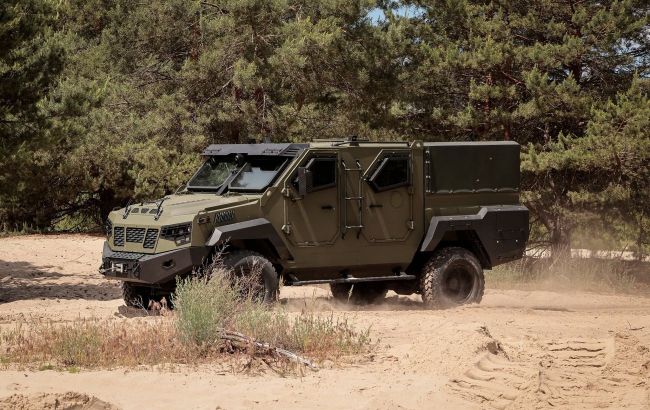 Ukraine's military to get new GYURZA armored pickup for drones, mortars and ammo