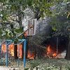 Russian drone hits apartment block in Kremenchuk, injuring 11, including three children
