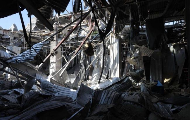 Russian strike on Odesa: Shahed drone hits Nova Poshta facility but fails to detonate