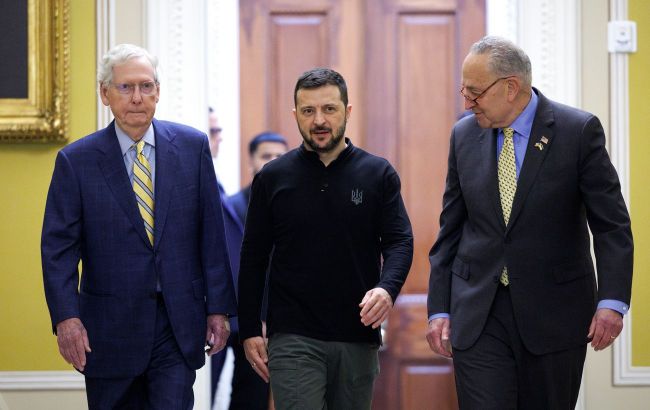 Zelenskyy arrives at Capitol for meetings with American lawmakers