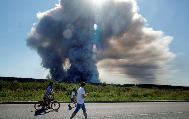 Satellite images show Wildberries warehouse burned out after drone strike in Bashkortostan