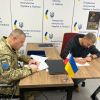 First Ukrainian Legion volunteers sign contracts with Armed Forces of Ukraine in Poland