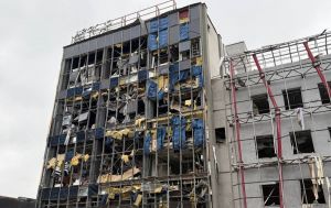 Inside Kyiv shopping center damaged in Russian attack: Footage