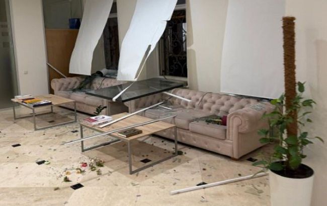 Qatar Embassy in Kyiv damaged during Russian attack