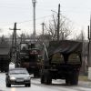 Russians move equipment with new markings to Mariupol sector