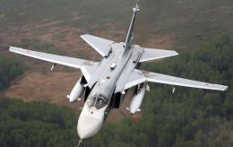 Ukrainian Armed Forces destroy Russian Su-24M bomber near Zmiinyi Island