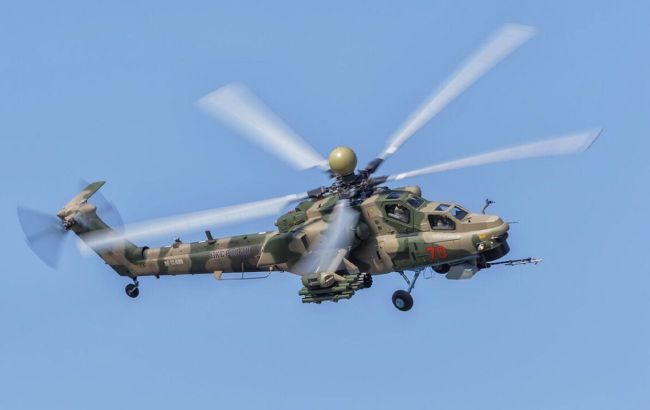 Ukrainian forces use drone to down Russian helicopter in Belgorod region