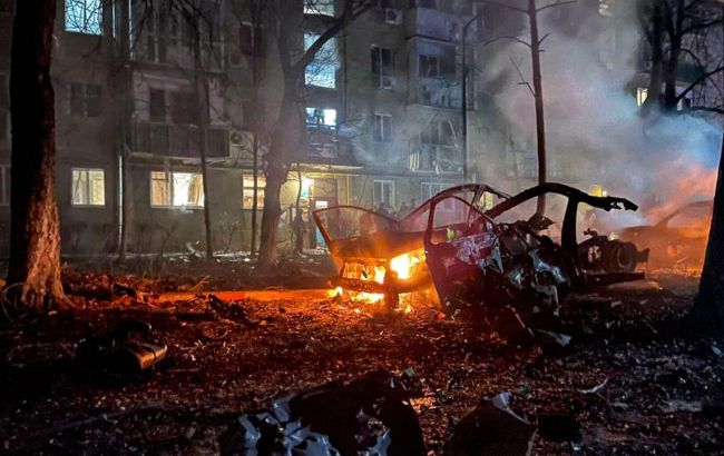 Night drone attack on Odesa: Photos and videos