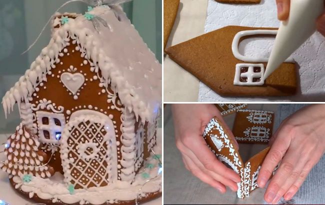How to bake Gingerbread House at home: Photos and video