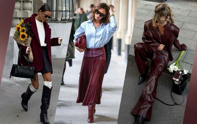 Burgundy tips: How to wear fall's top color with flair
