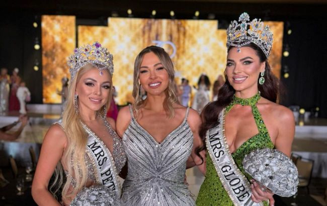 Ukraine takes two top crowns at Mrs. Globe 2026