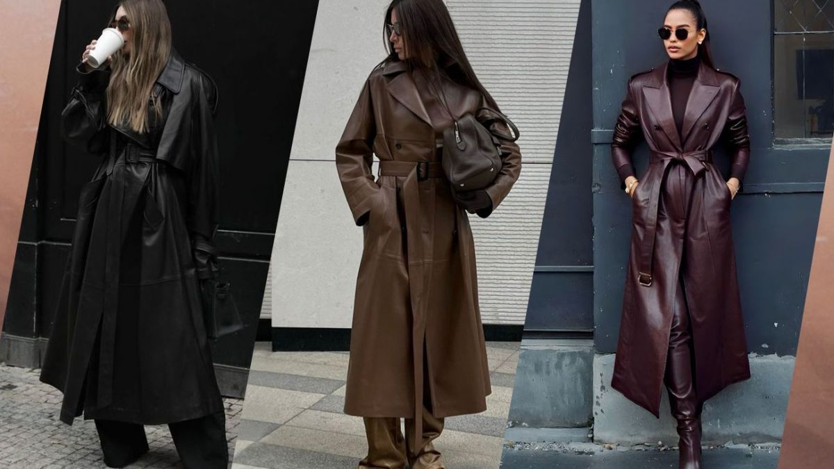 Fashion trends 2025 - Whether it is worth buying leather trench
