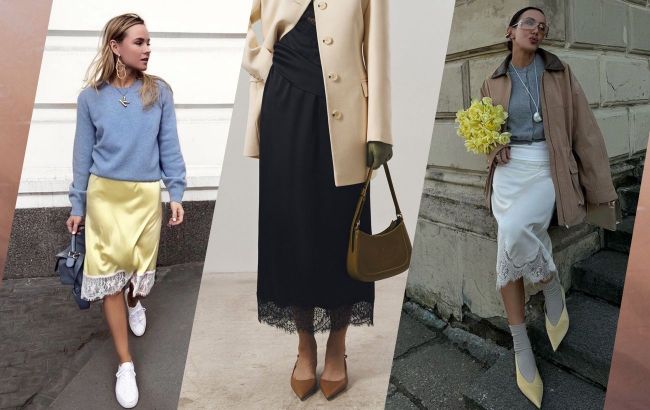 Silk lace skirts are top trend for fall 2025: Here's what to pair them with