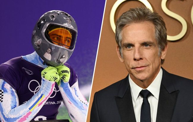 'So much respect': Ben Stiller backs Ukrainian althlete Heraskevych after Olympic scandal