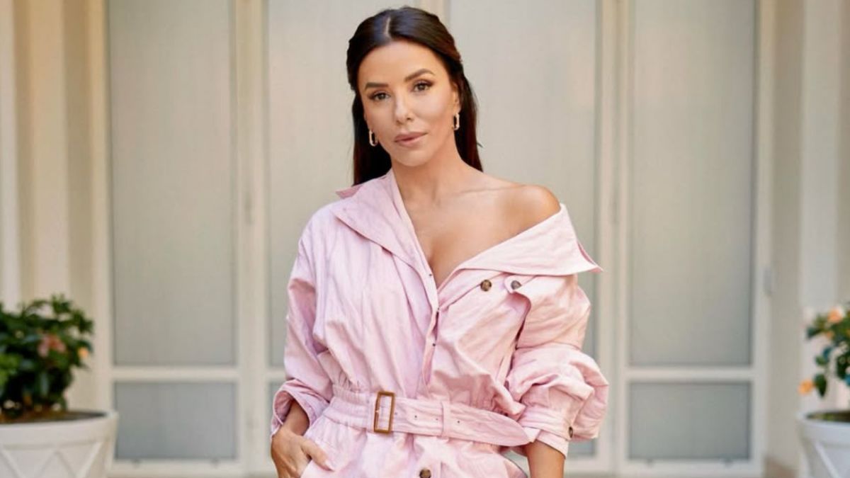 eva longoria pink dress c