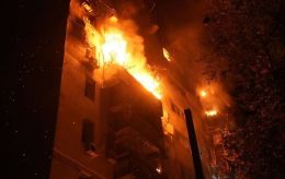Russian drones set Ukraine's Odesa high-rise ablaze, residents flee for safety — photo, video
