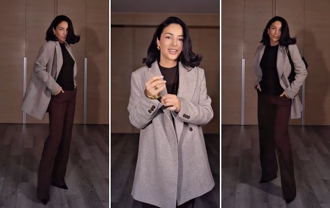 Blazer and palazzo pants: Stylish look for every day