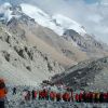 Hundreds of trekkers stranded on Mount Everest in Tibet as blizzard hits