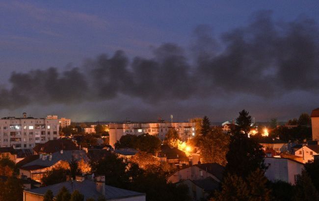 Russian drone strike targets Poltava, explosions heard in city