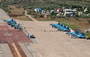 Ukrainian forces hit Saky air base in Crimea overnight