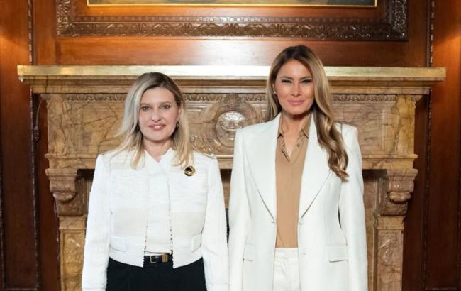 First ladies face-to-face: Zelenska and Melania Trump's style choices