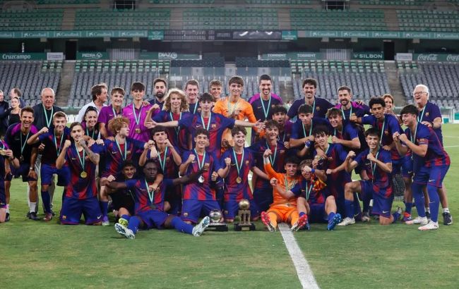 Rising Ukrainian secures Barcelona's triumph at youth club World Cup