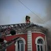Russia strikes city hall in Ukraine's Pryluky, building engulfed in flames