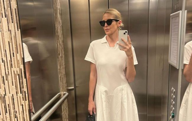 Gossip Girl actress stuns in Ukrainian brand and Elina Svitolina collab dress (photo)