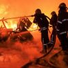Kharkiv fires still raging after Russian Shahed night strike