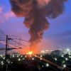 SSU drone attack: Fire at oil depot in Rostov region continues for second day