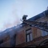 Fire breaks out in Odesa building amid Russian missile attack
