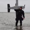 Drone remains retrieved from Kyiv reservoir