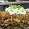 Ukrainian cuisine's latest hit: Potato pancake cake recipe