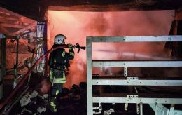 Russia massively strikes Ukraine's Odesa region: Port and warehouses on fire