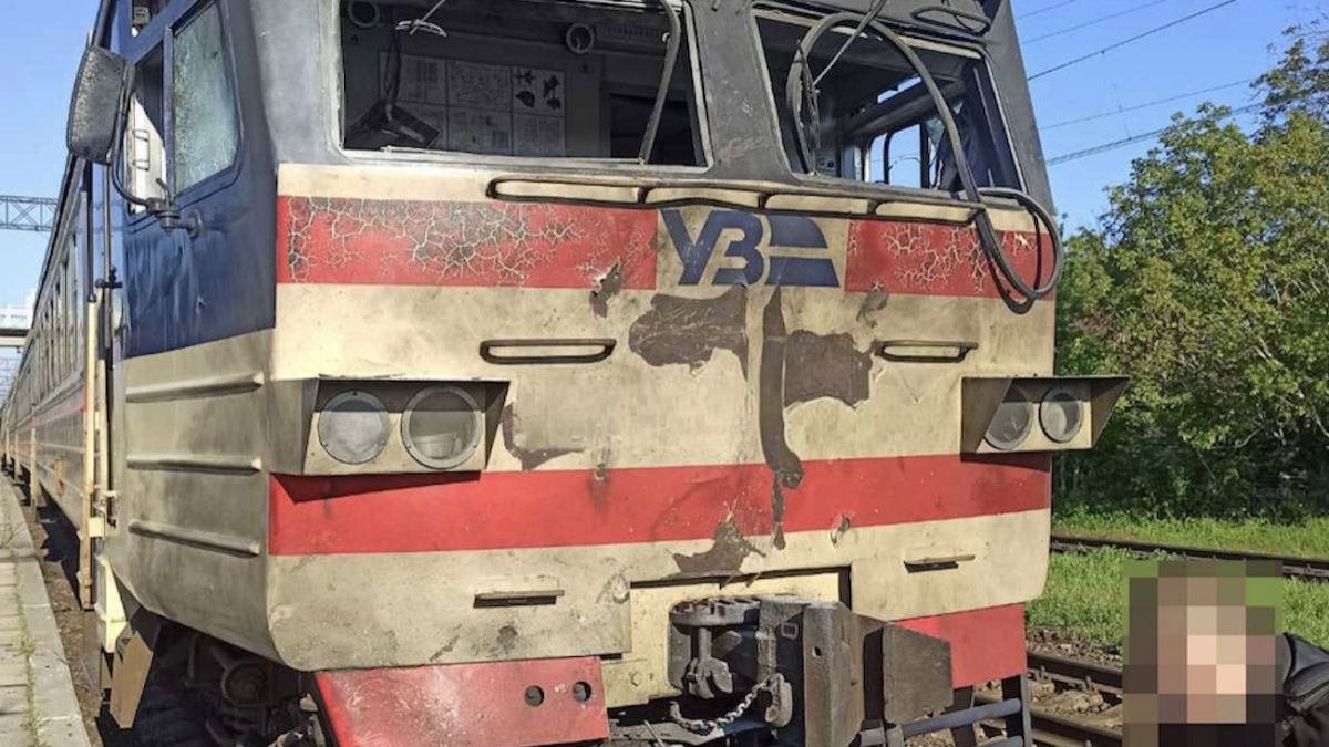 Russian drone strikes commuter train in Ukraine's Zaporizhzhia