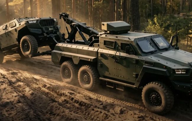 INGUAR-4 recovery vehicle enters service with Ukraine's military