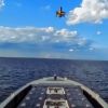 Ukraine unveils sea-based drone carrier launching interceptors