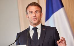 Macron calls to avoid double standards regarding wars in Ukraine and Israel