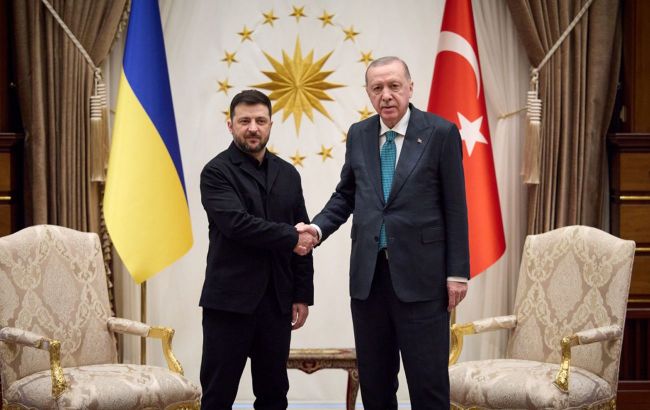 Zelenskyy and Erdoğan discuss Black Sea security and Ukraine's export corridor