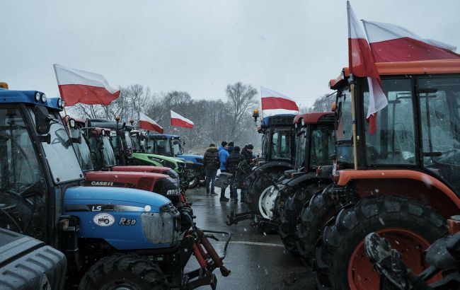 Polish protesters intend to block Ukraine border until April