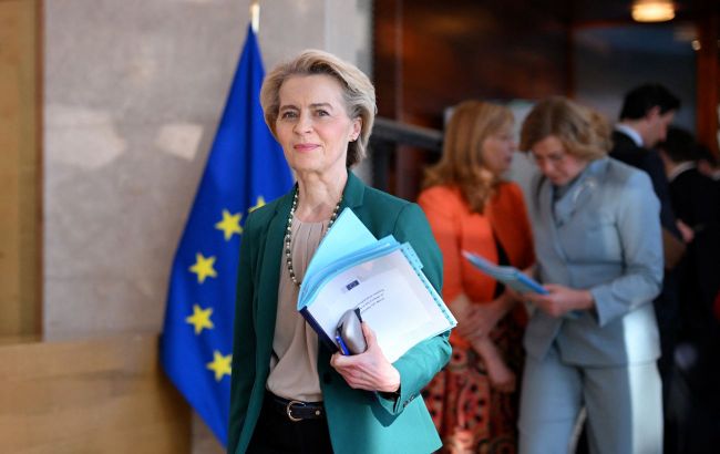 Von der Leyen outlines three-point plan for Ukraine at Paris Summit