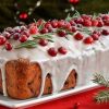 Simple English fruitcake for Christmas