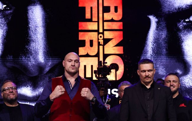 Usyk and Fury’s 11-minute staredown sets a new record